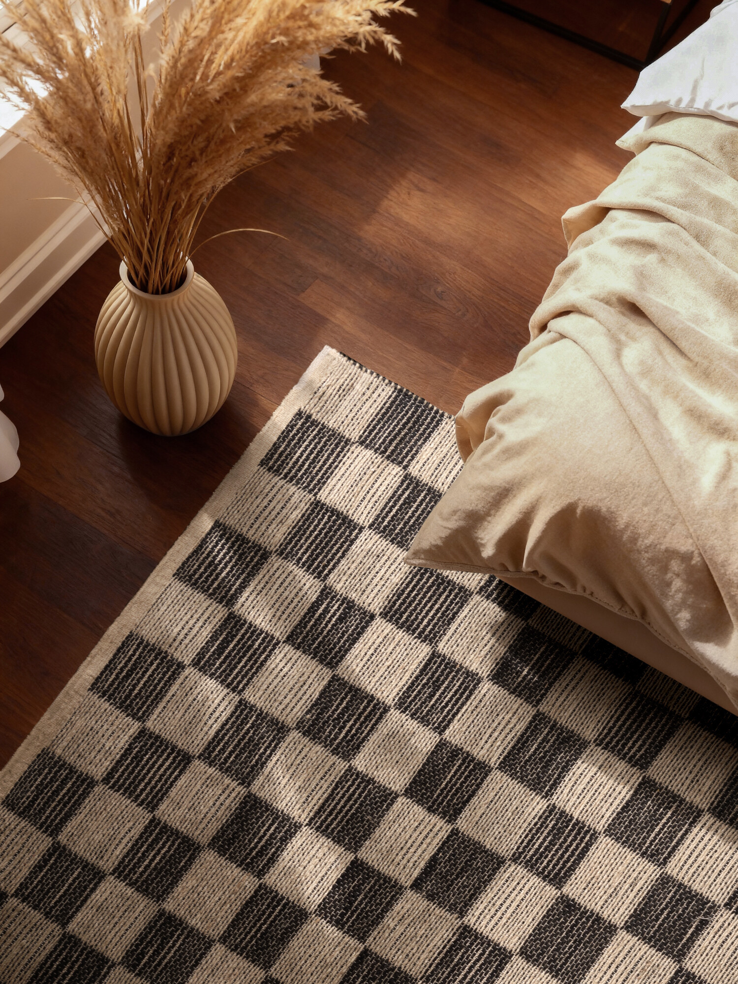Kusový koberec Handloom 106333 Rex White Black 5