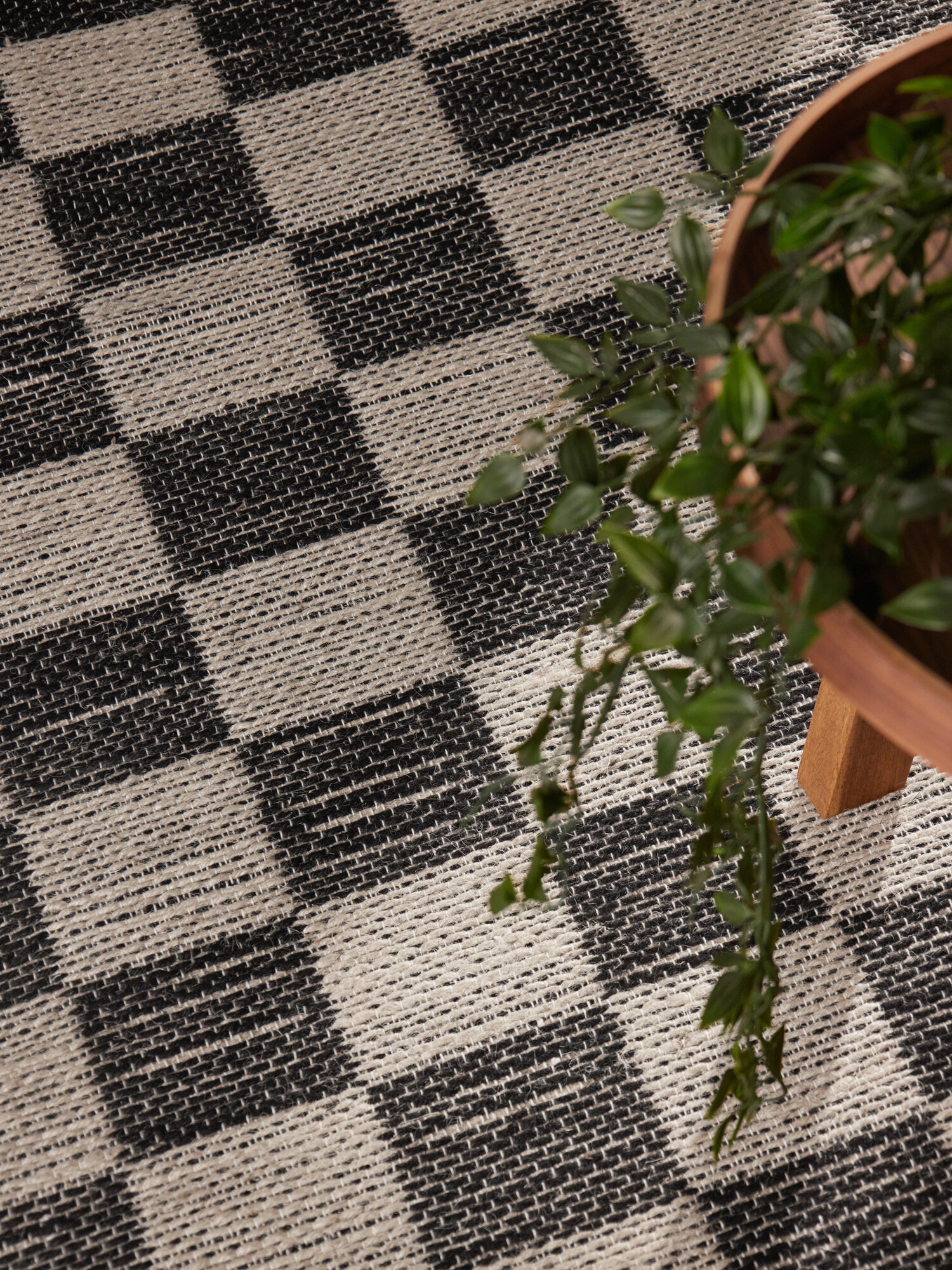 Kusový koberec Handloom 106333 Rex White Black 200x300 cm (obrázek 9)