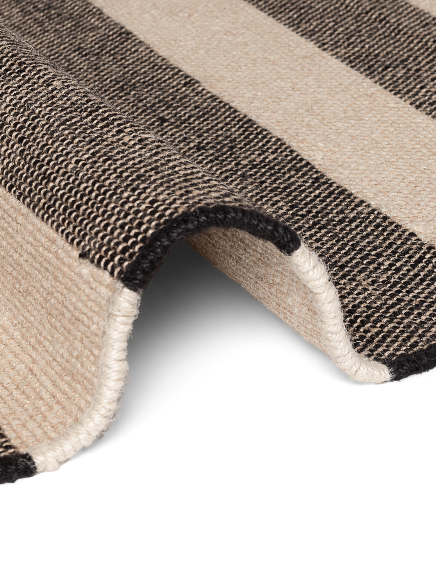 Běhoun Handloom 106334 Playa White Black 80x300 cm (obrázek 6)