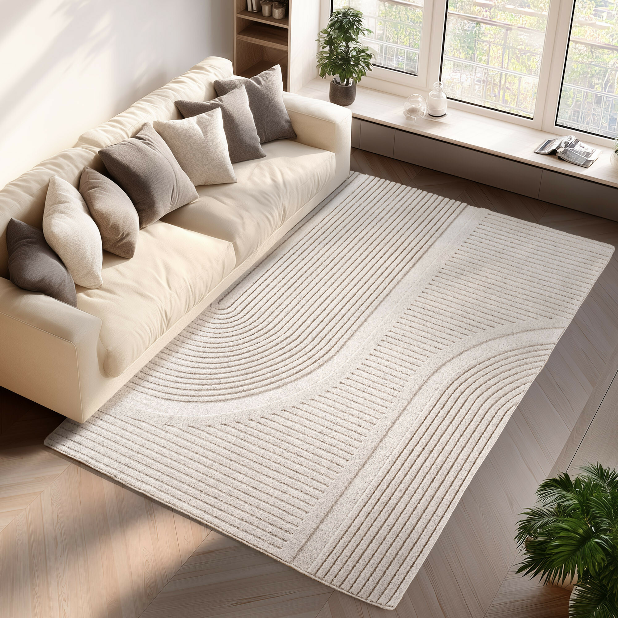 Kusový koberec Pompei 1612 cream 160x230 cm (obrázek 6)