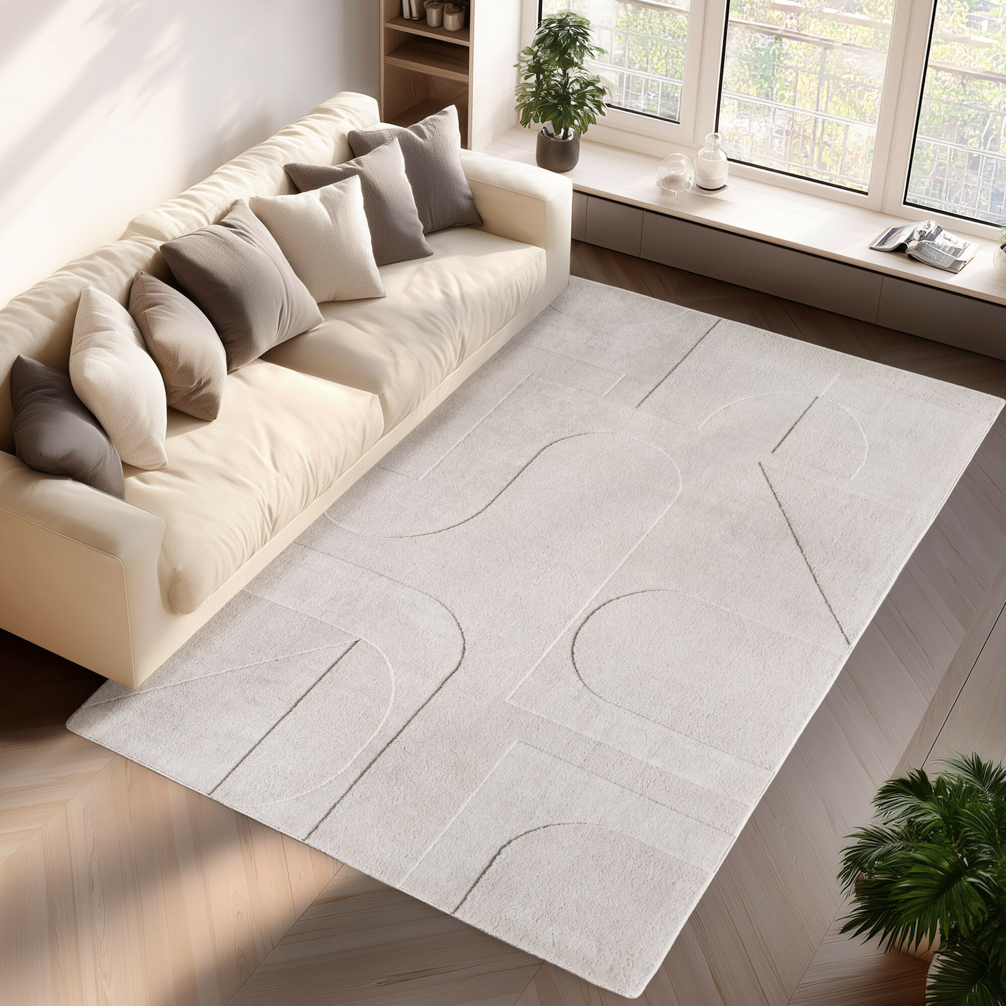 Kusový koberec Pompei 1614 cream 80x150 cm (obrázek 6)