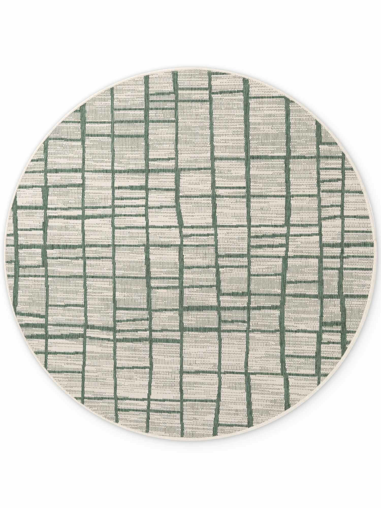 Kusový koberec Ted Baker Haringey 106389 Zelená kruh 200x200 cm