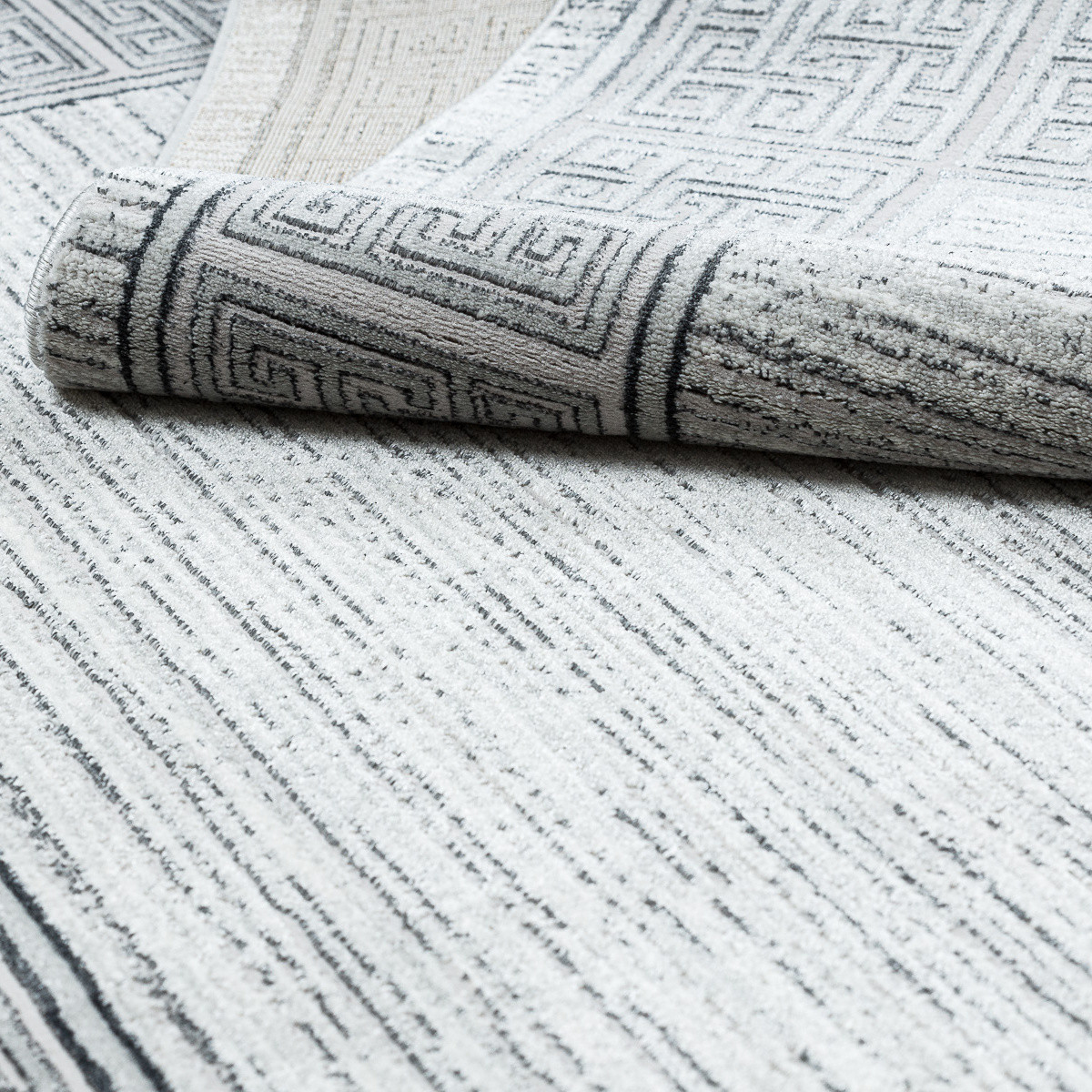 Kusový koberec Allure 8783 l.grey/white 80x150 cm (obrázek 5)