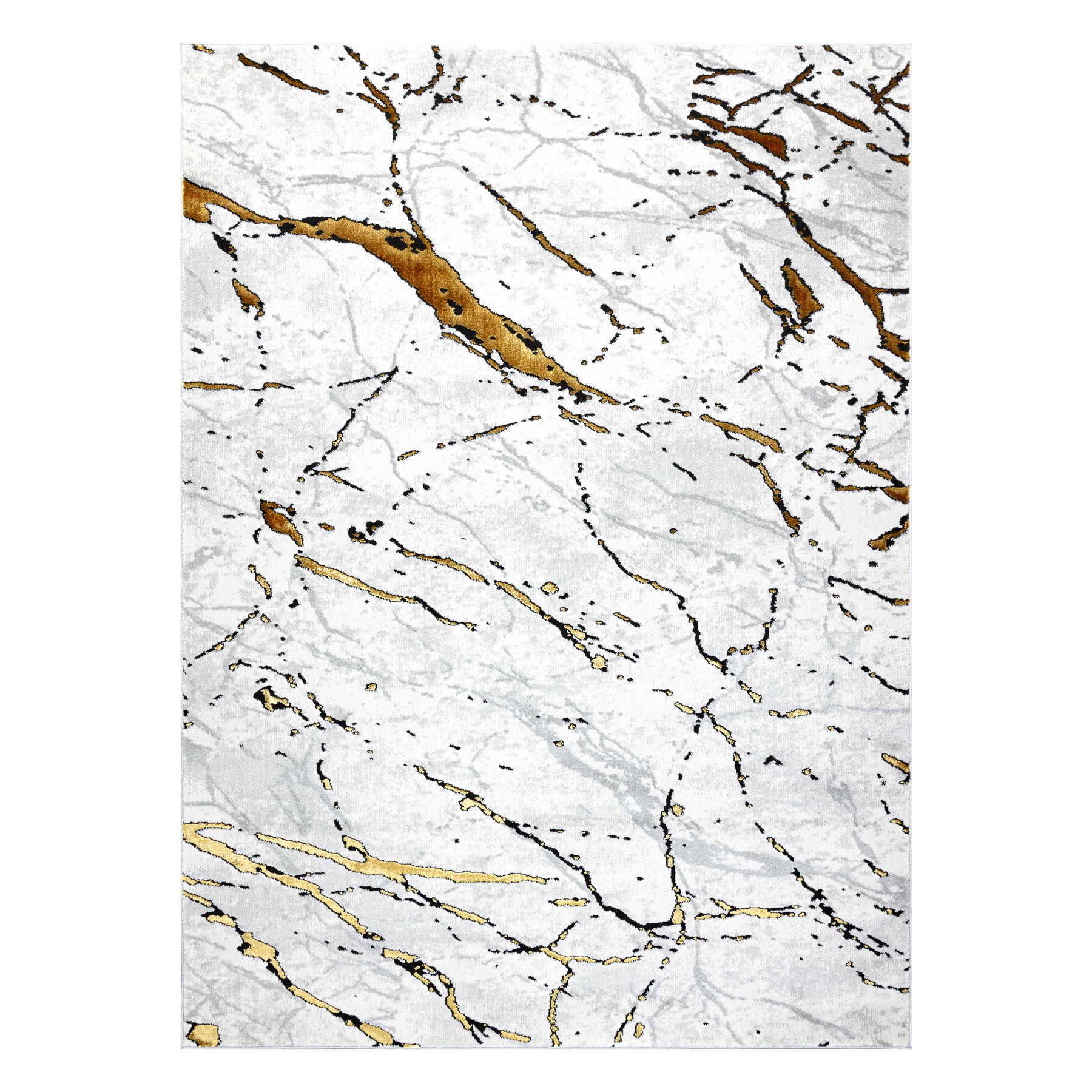 Kusový koberec Allure 1963 white/gold 280x370 cm