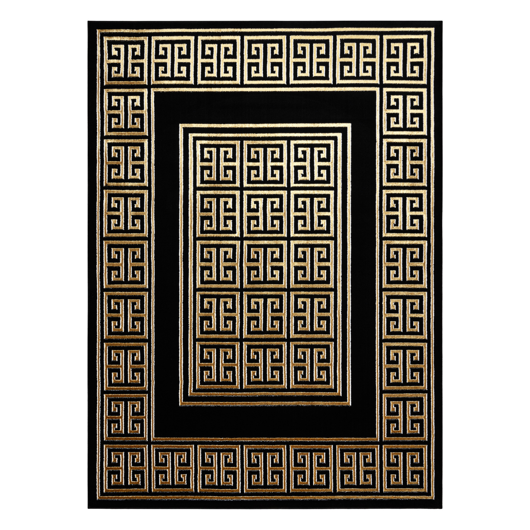 Kusový koberec Allure 1968 black/gold 120x170 cm