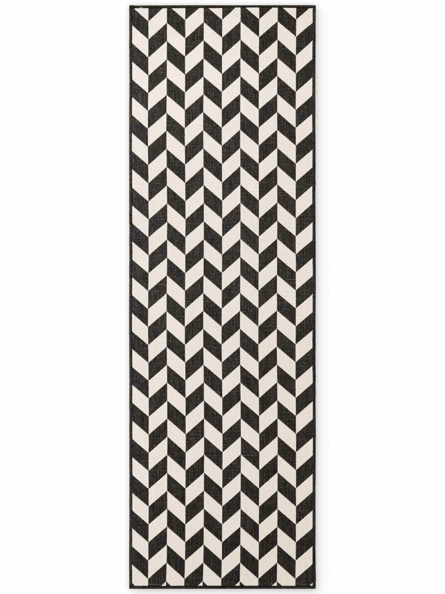 Běhoun Ted Baker Haringey 106378 Black White 80x200 cm