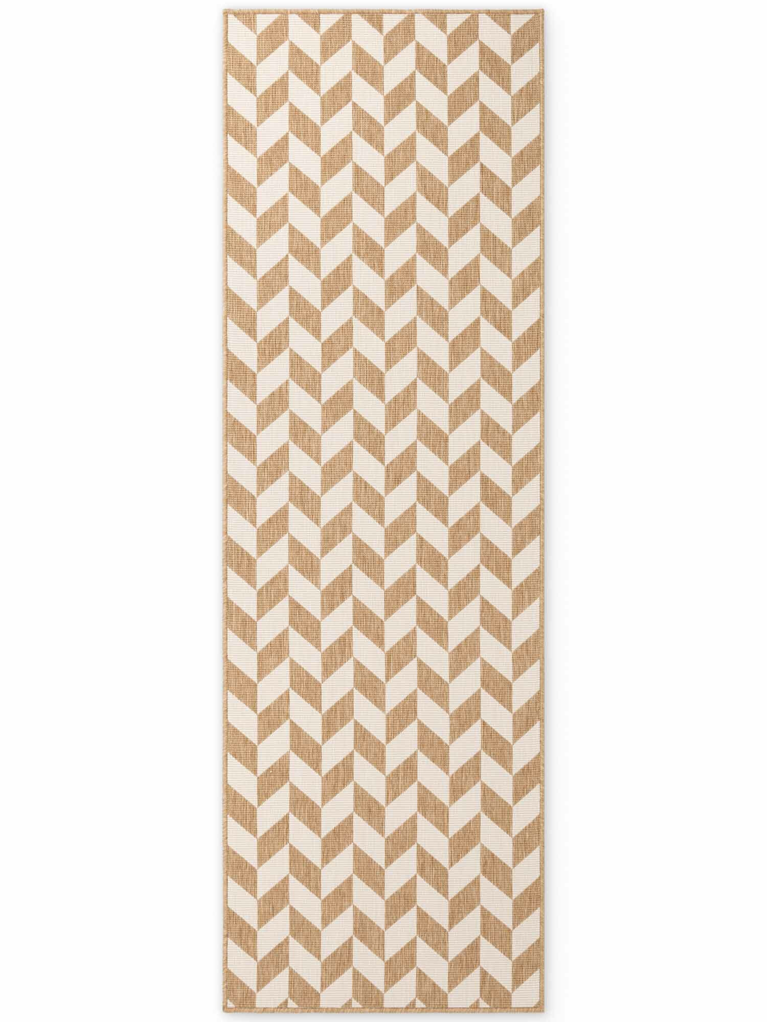 Běhoun Ted Baker Haringey 106379 Natural White 80x200 cm