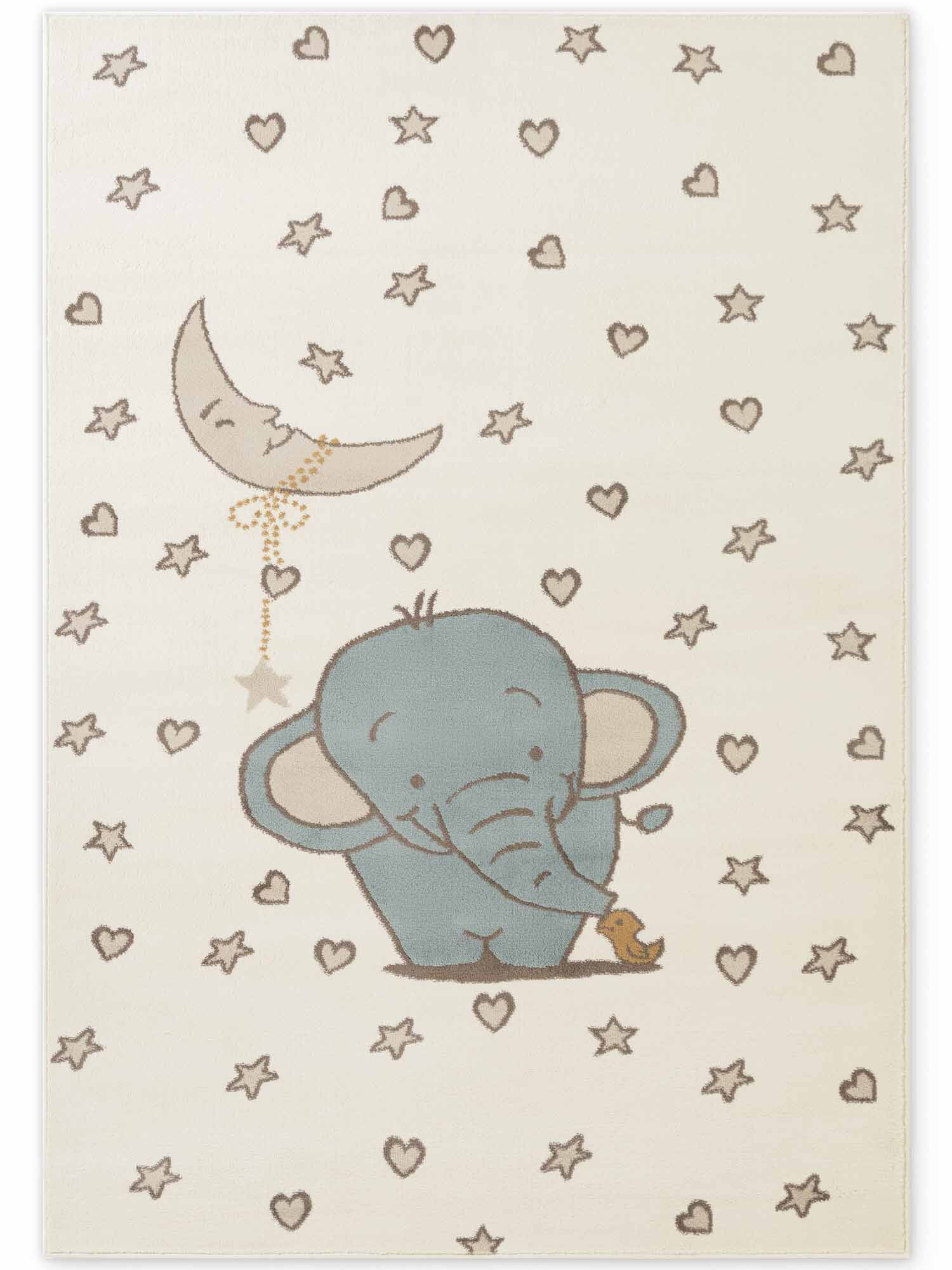 Dětský koberec Adventures 106408 Cream Multicolor 200x290 cm