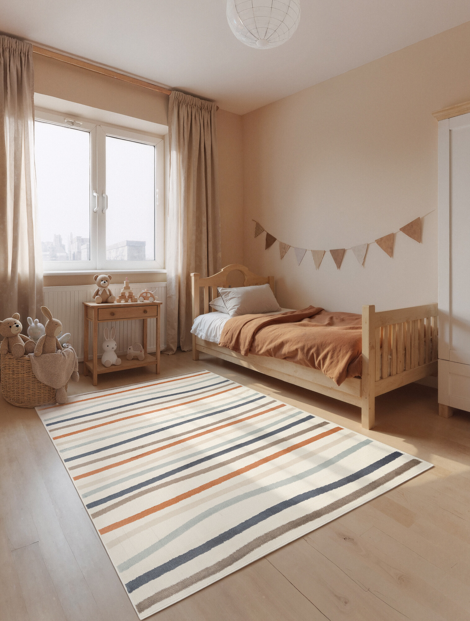 Dětský koberec Adventures 106410 Cream Multicolor 200x290 cm (obrázek 5)