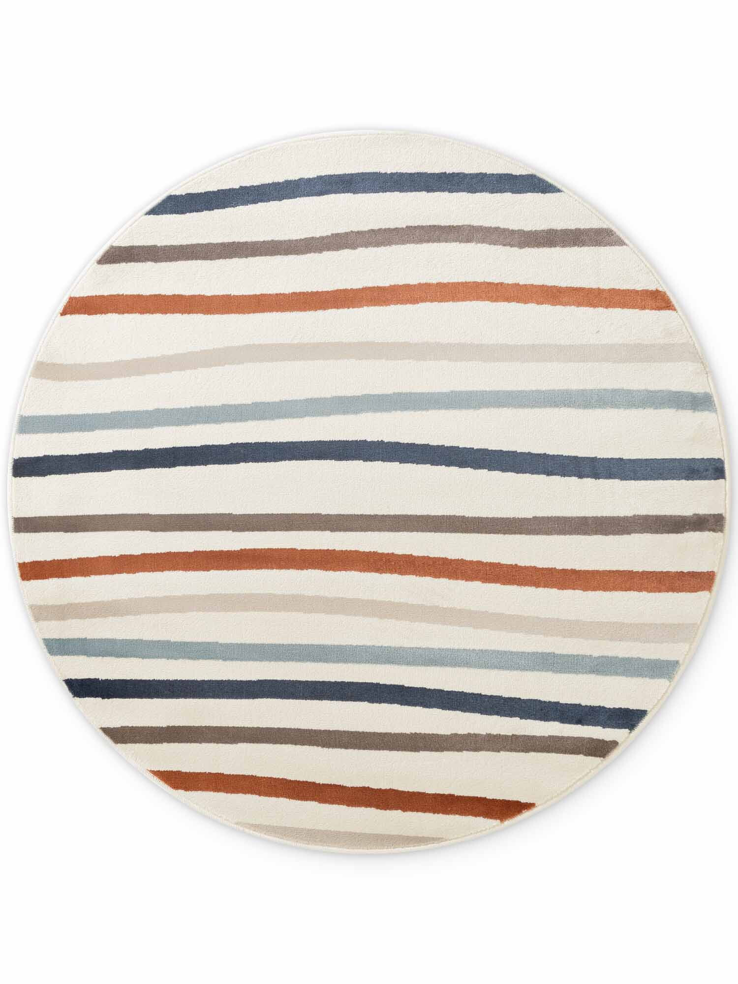 Dětský koberec Adventures 106410 Cream Multicolor kruh Kruh Ø 160 cm