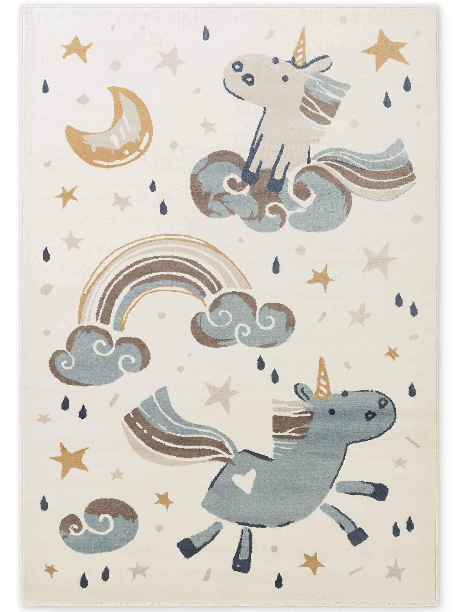 Dětský koberec Adventures 106413 Cream Multicolor 120x170 cm