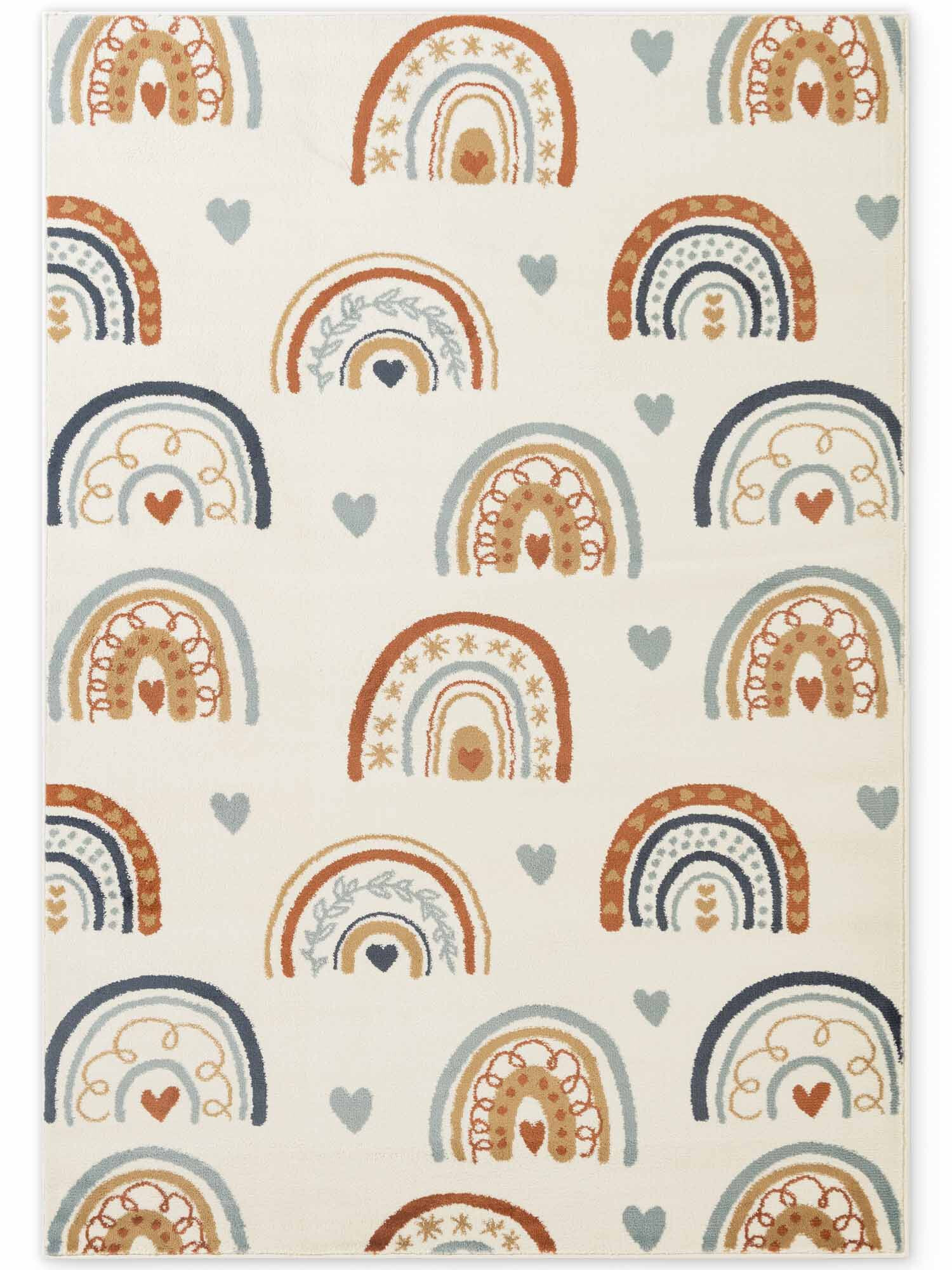 Dětský koberec Adventures 106415 Cream Multicolor 120x170 cm