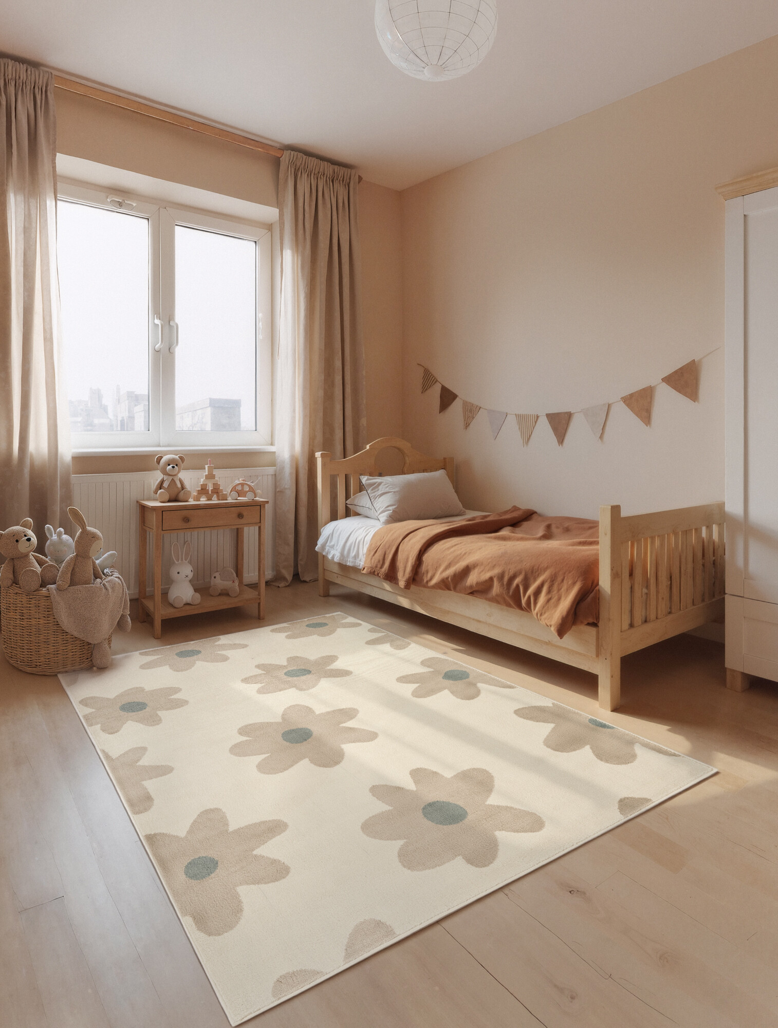 Dětský koberec Adventures 106417 Cream Beige 120x170 cm (obrázek 3)