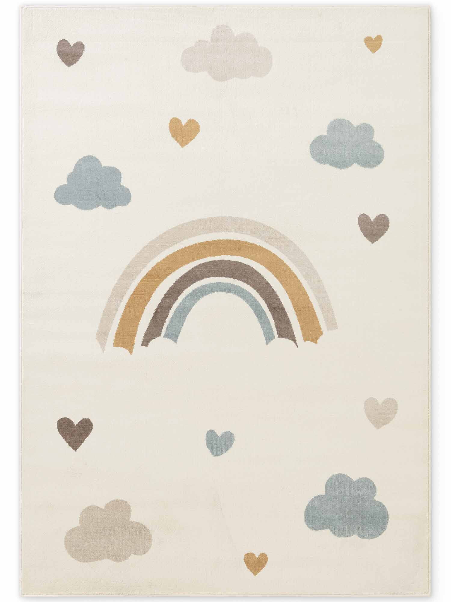 Dětský koberec Adventures 106418 Cream Multicolor 120x170 cm