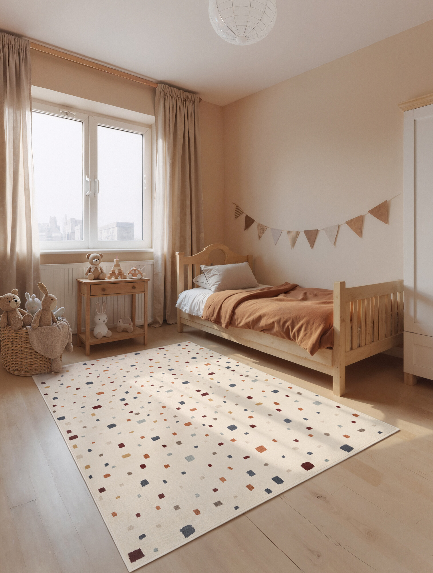 Dětský koberec Adventures 106419 Cream Multicolor 120x170 cm (obrázek 6)