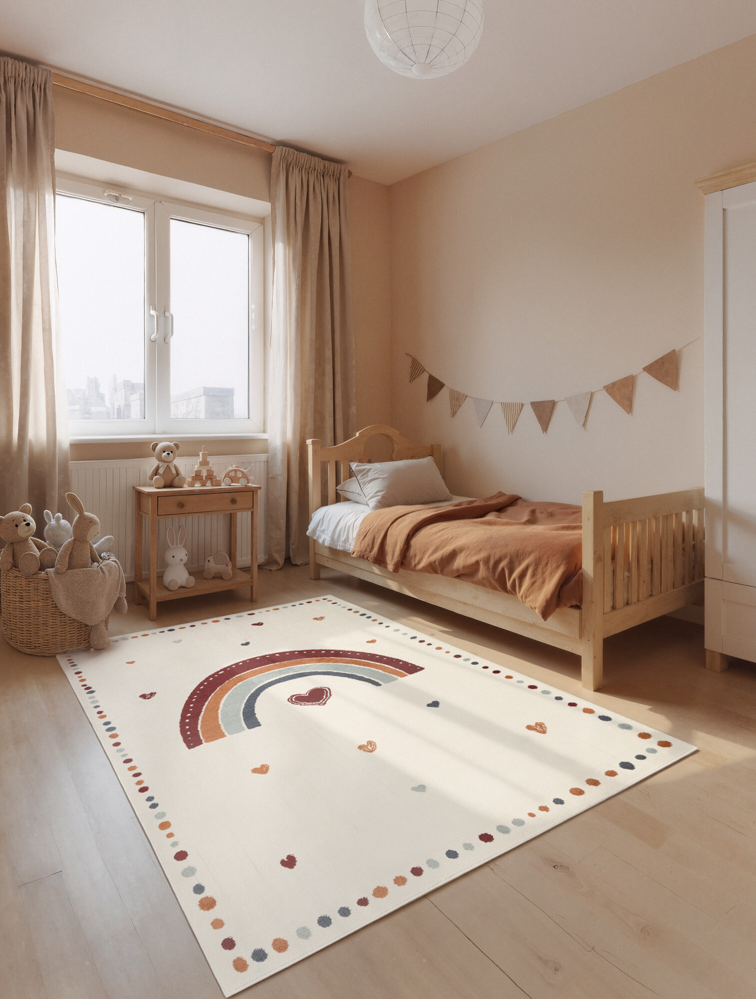 Dětský koberec Adventures 106420 Cream Multicolor 120x170 cm (obrázek 5)