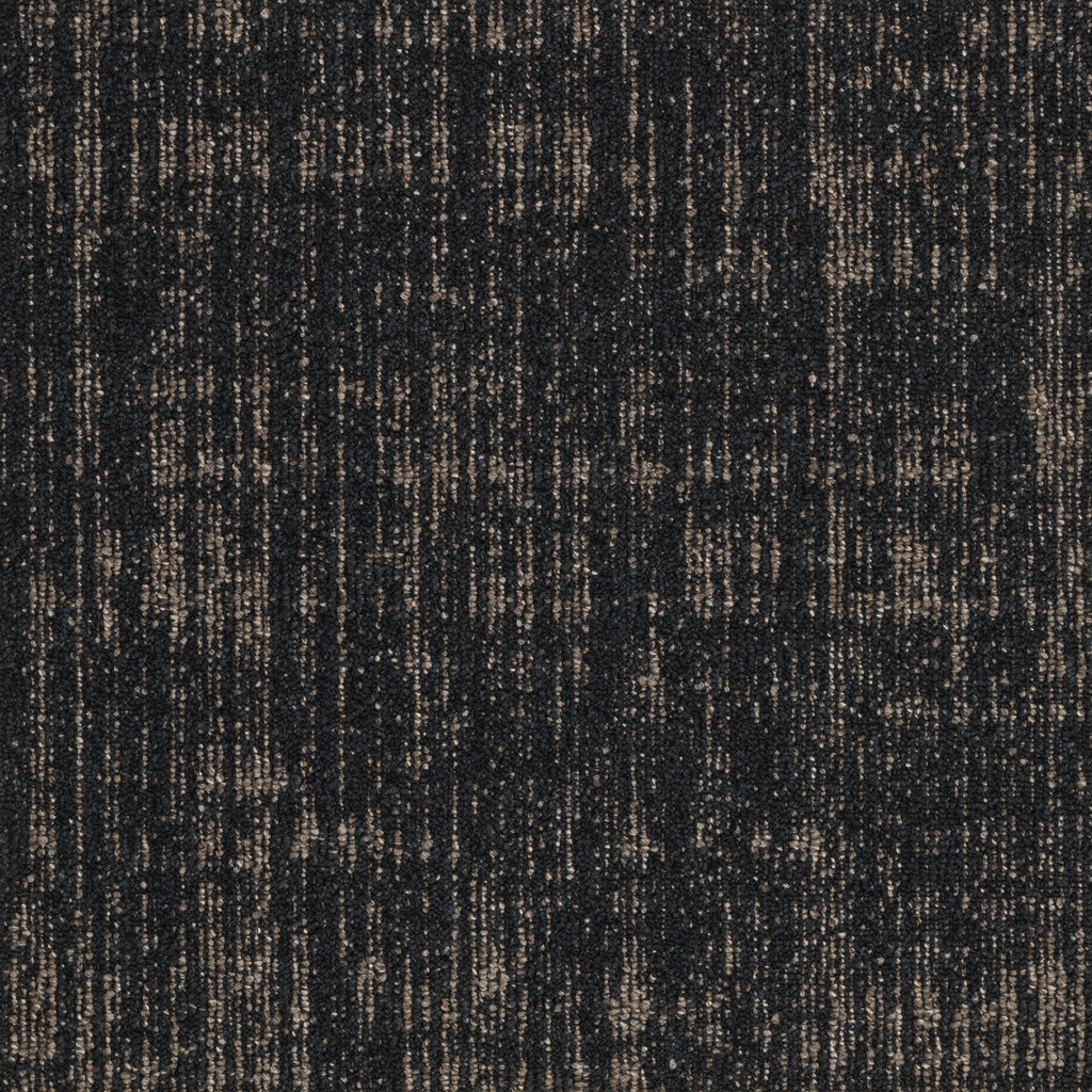 Kobercový čtverec MATRIX O 410 Bitumen černo-hnědá 50x50 cm 50x50 cm