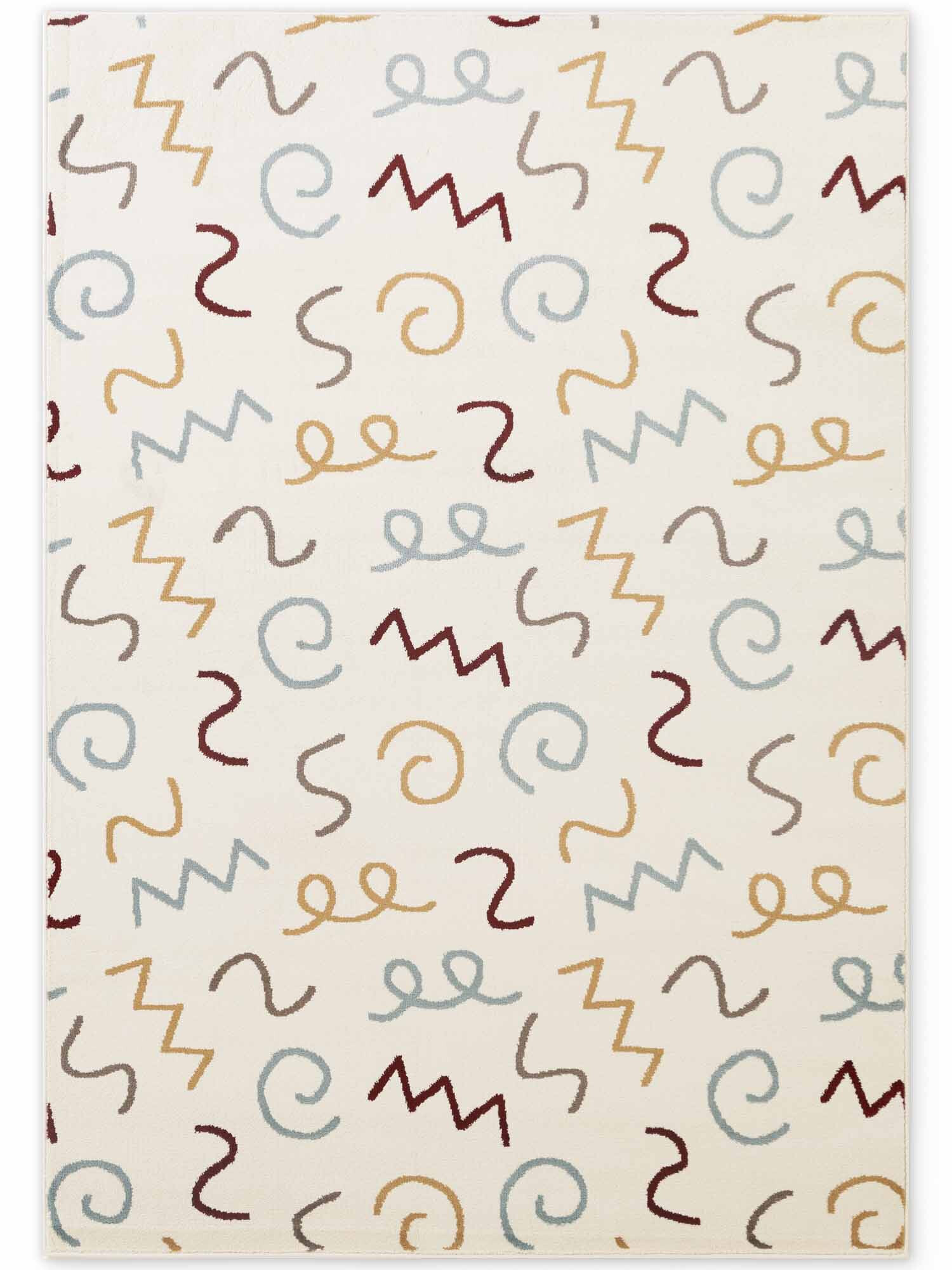 Dětský koberec Adventures 106422 Cream Multicolor 120x170 cm