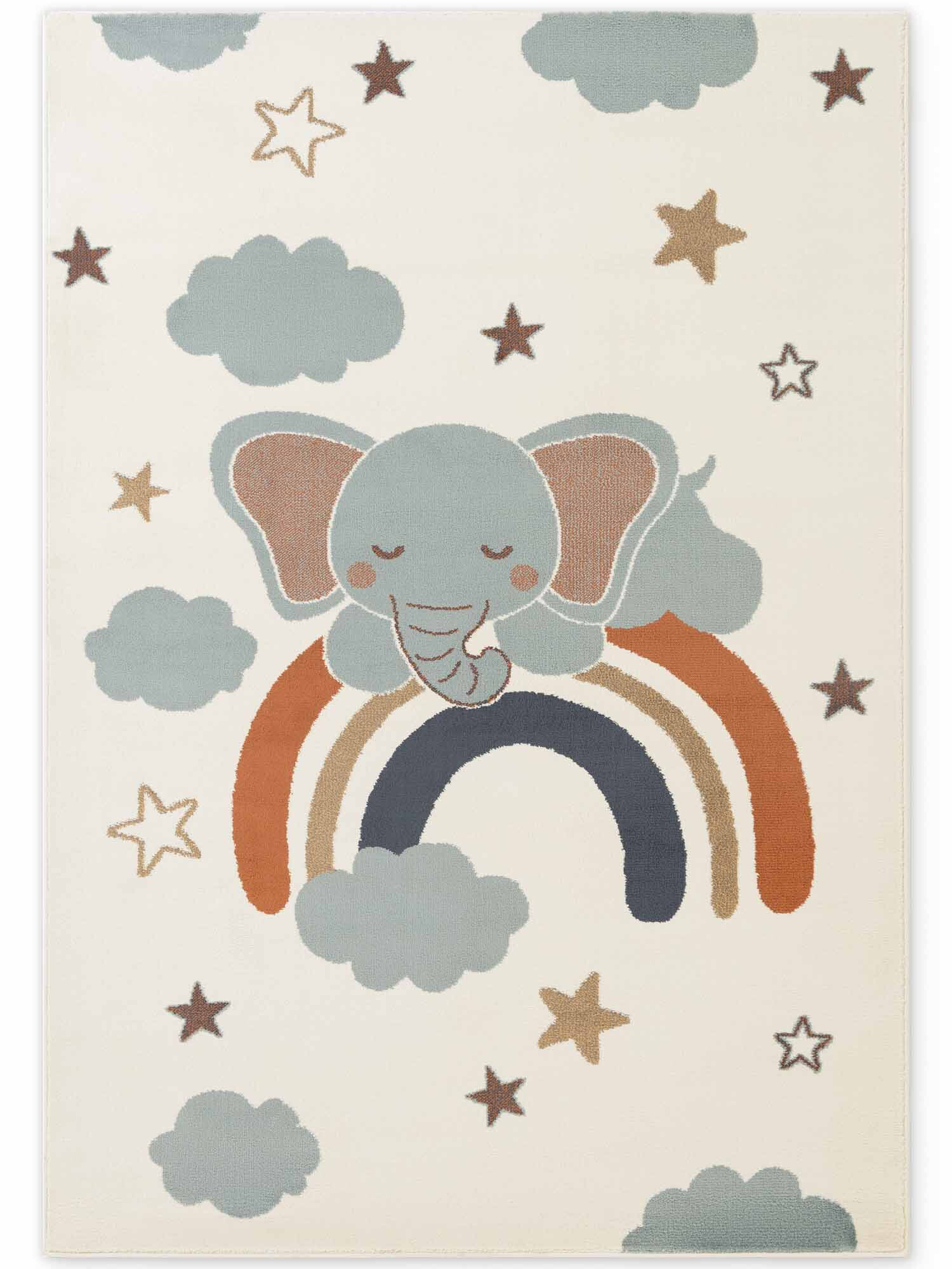 Dětský koberec Adventures 106430 Cream Multicolor 200x290 cm