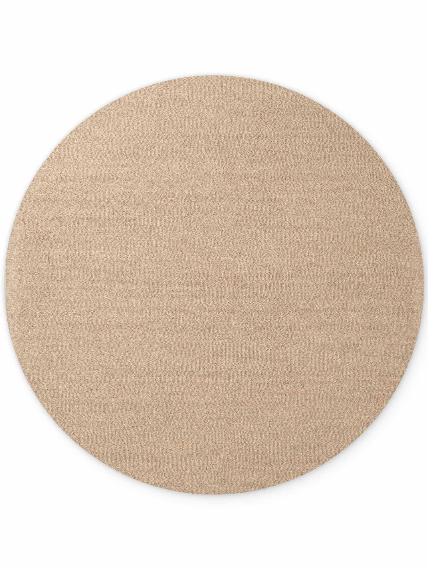 Kusový koberec Puristic Knots 106320 Beige kruh z kolekce Elle Kruh Ø 160 cm