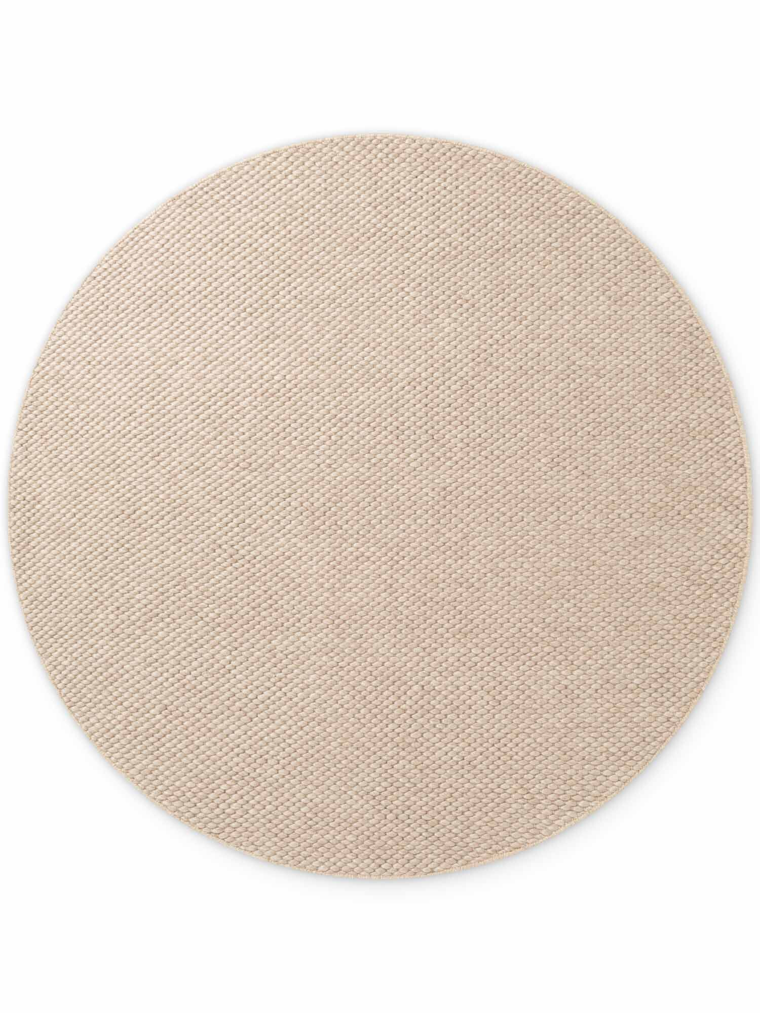 Kusový koberec Lyon Beans 106315 Natural Beige kruh z kolekce Elle Kruh Ø 200 cm