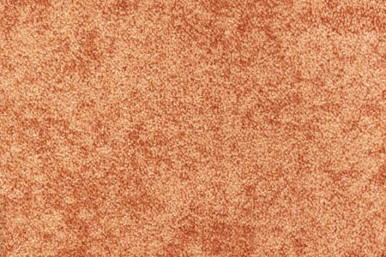 Metrážový oranžový koberec Serenade 313