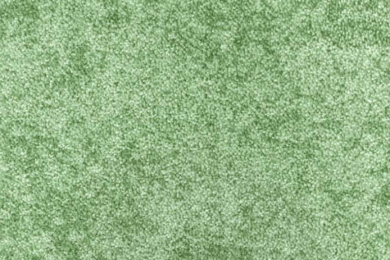 Metrážový zelený koberec Serenade 611