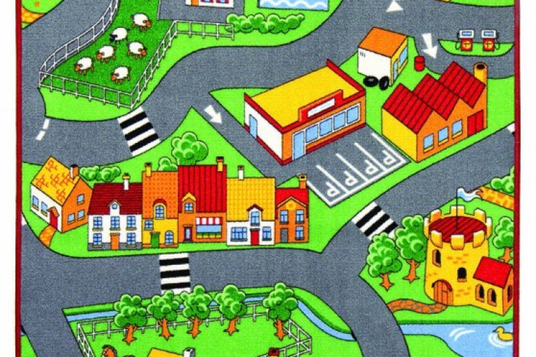 Kusový koberec Little Village
