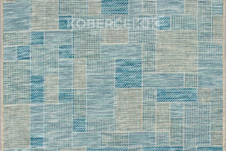 Kusový koberec Terazza 21107/733 Ivory Silver/Blue