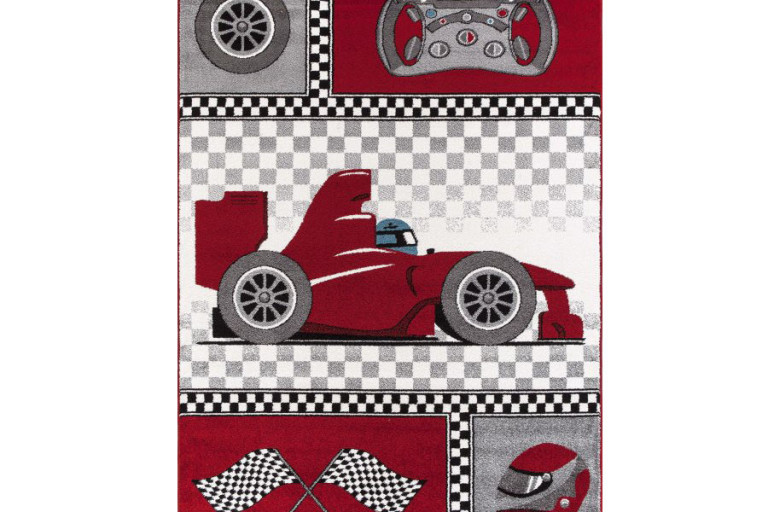Kusový koberec Kids 460 red - červená formule