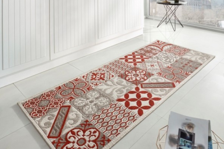 Běhoun do kuchyně Soho 102681 Beige Rot 80x200 cm (Vánoční)