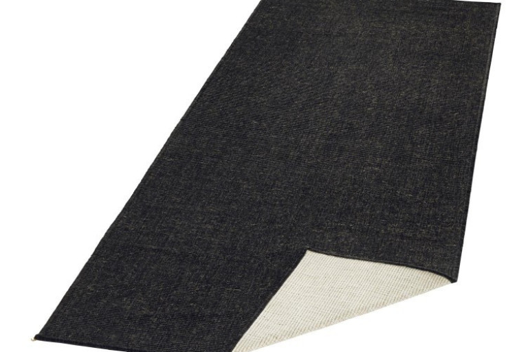Kusový koberec Twin-Wendeteppiche 103096 schwarz creme