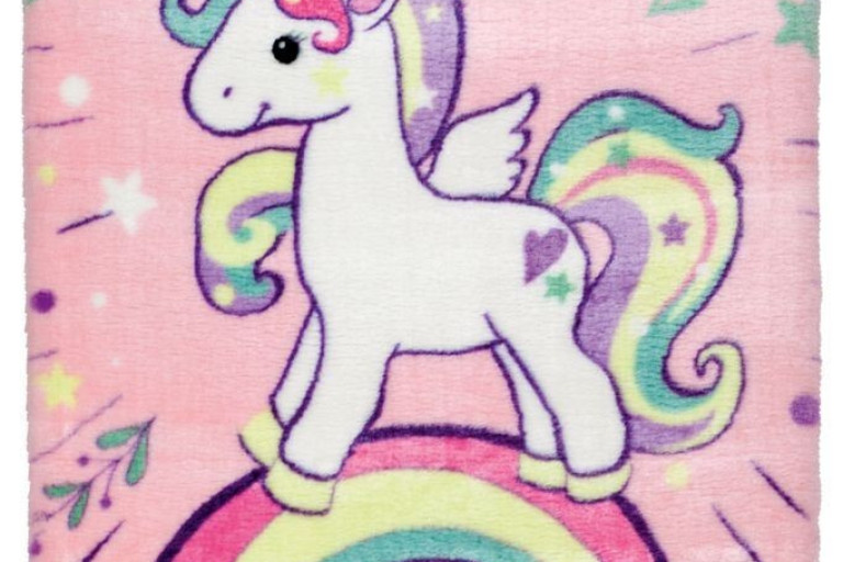 Dětský kusový koberec Lollipop 185 Unicorn