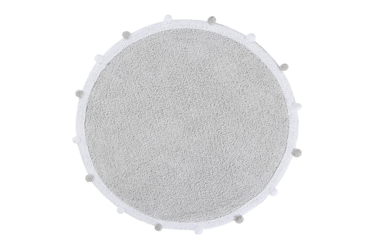 Ručně tkaný kusový koberec Bubbly Light Grey