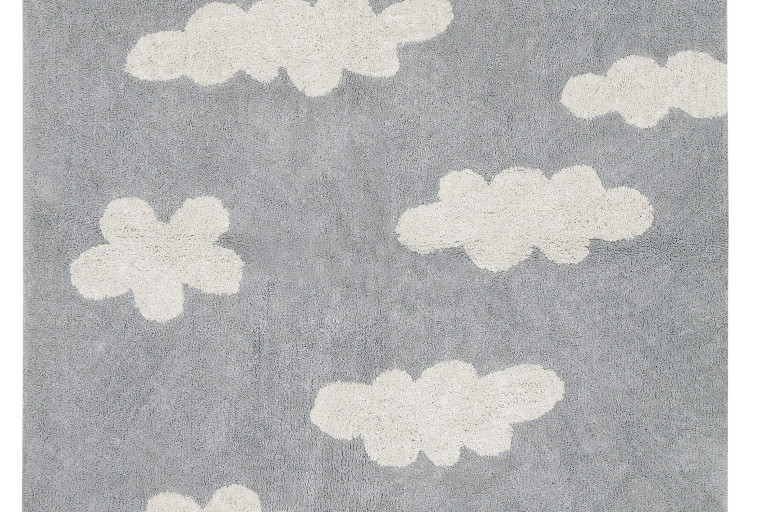 Ručně tkaný kusový koberec Clouds Grey