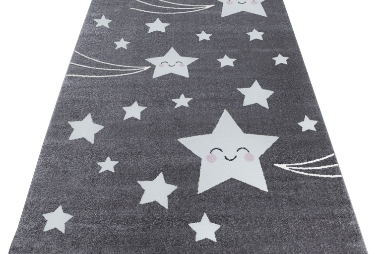 Dětský koberec Kids 610 grey