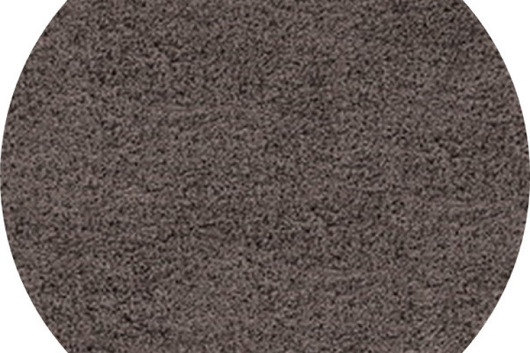 Kusový koberec Life Shaggy 1500 taupe kruh