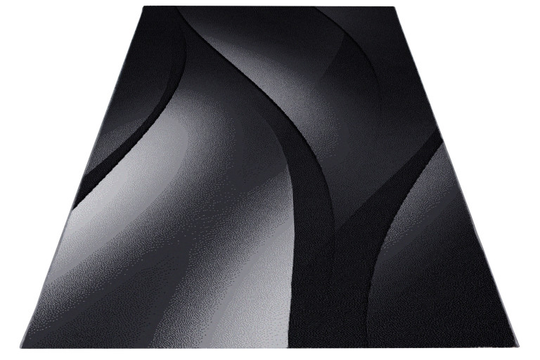 Kusový koberec Plus 8010 black