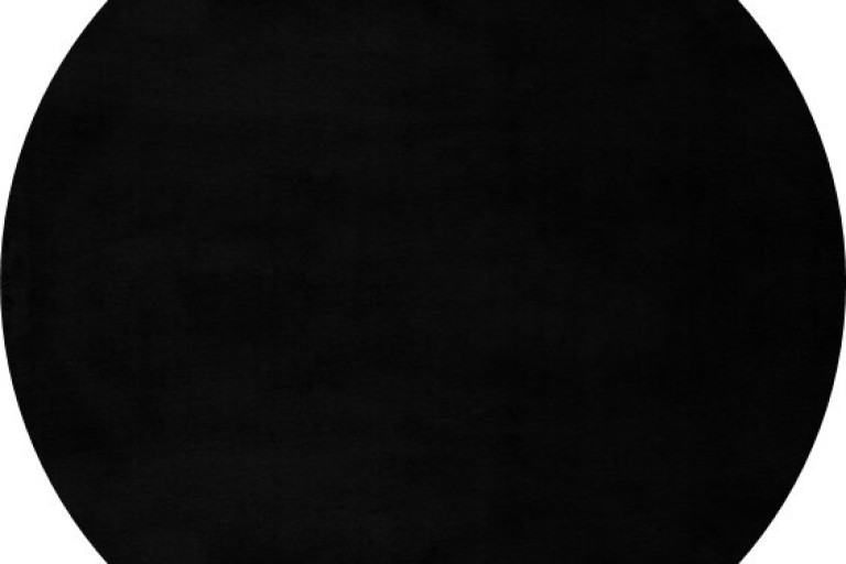 Kusový koberec Cha Cha 535 black kruh