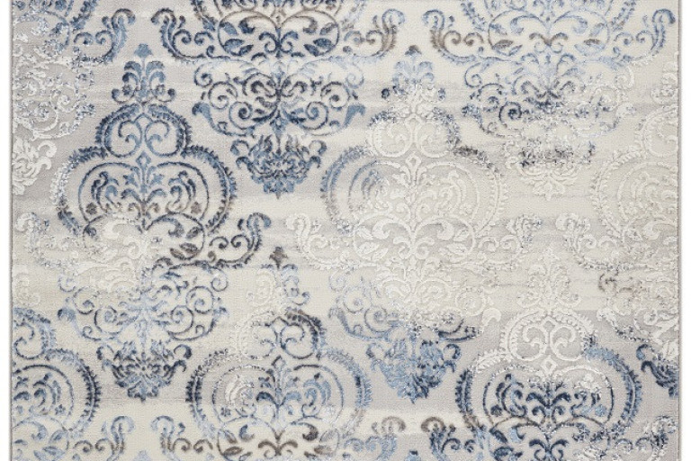Kusový koberec Opulence 104728 Silver-dark-blue