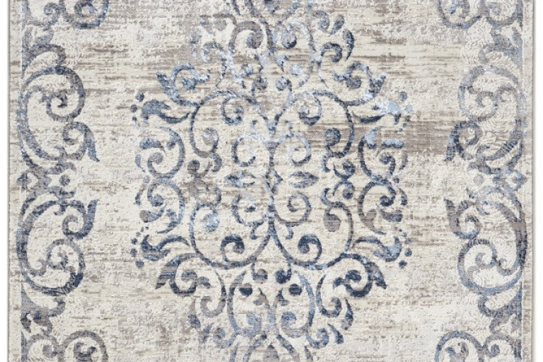 Kusový koberec Opulence 104730 Silver-dark-blue