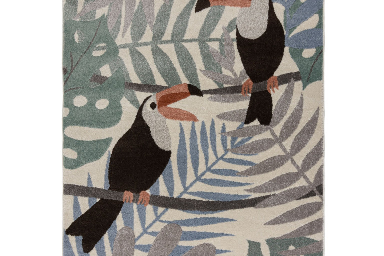 Dětský kusový koberec Cadiz Kids Toucan Multi