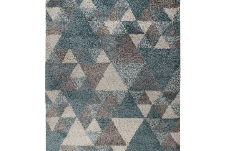 Kusový koberec Dakari Nuru Blue/Cream/Grey