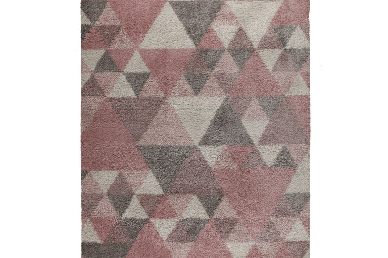 Kusový koberec Dakari Nuru Pink/Cream/Grey