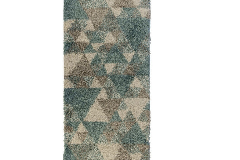 Kusový koberec Dakari Nuru Blue/Cream/Grey