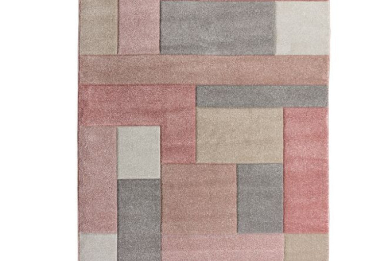 Kusový koberec Hand Carved Cosmos Dusky-Pink