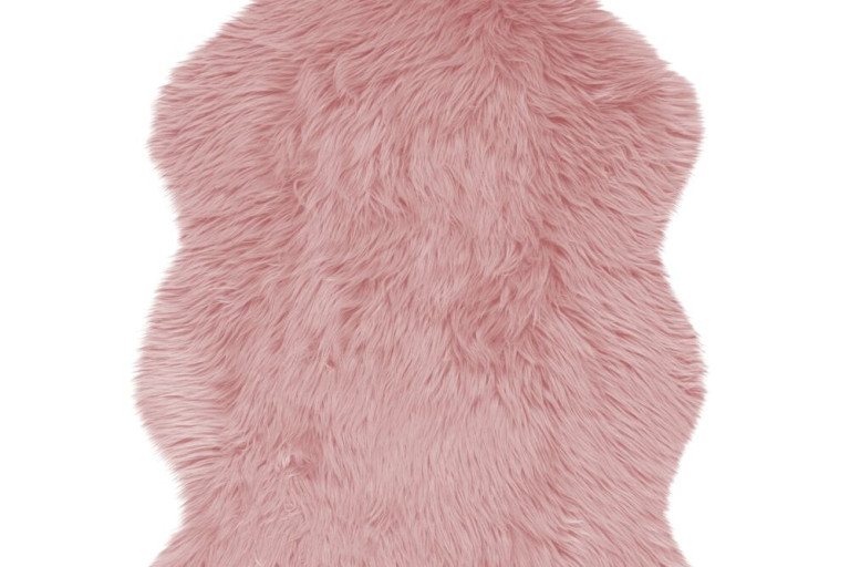 Kusový koberec Faux Fur Sheepskin Pink