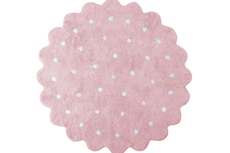 Pratelný koberec Little Biscuit Pink