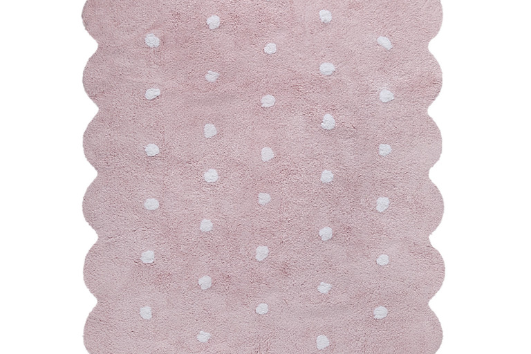 Pratelný koberec Biscuit Pink