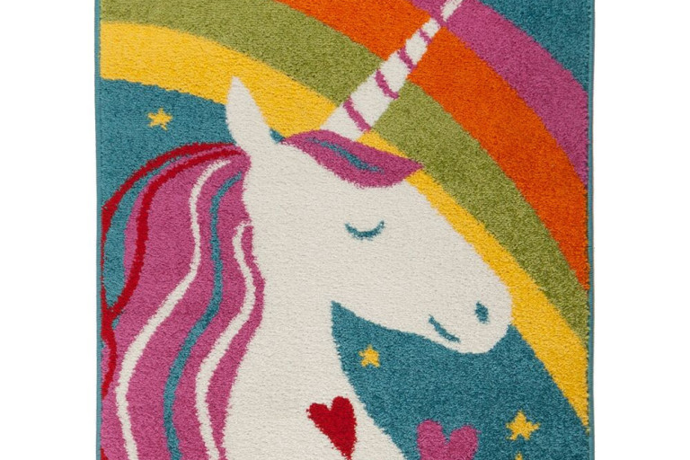 Kusový koberec Play Days Unicorn Rainbow Multi